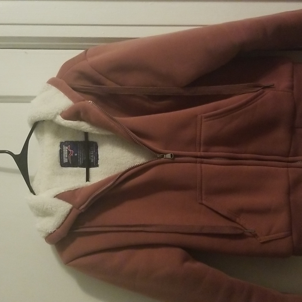 Fur hoody size small
